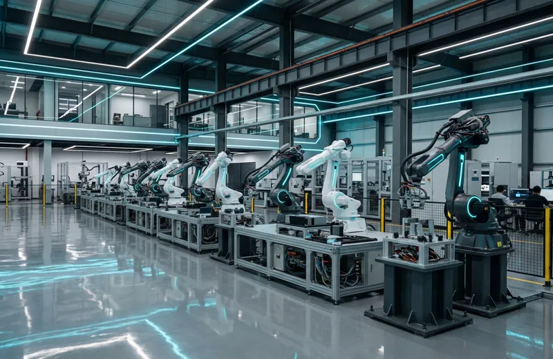 Centro tecnológico de robótica industrial de última generación de proveedores en China